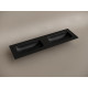 Раковина Ceramicanova Grace 160 CN7023MBwx двойная Черная матовая