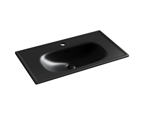 Раковина Ceramicanova Sabo 80 CN13002MB Черная матовая