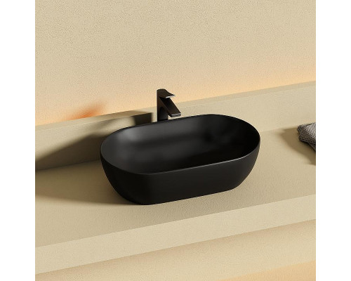 Раковина-чаша Ceramicanova Twist CN12001MB Черная матовая