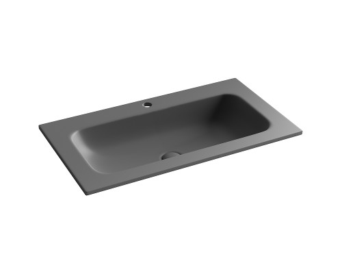 Мебельная раковина Ceramicanova Grace 80 CN7012MDH цвет Антрацит темный матовый