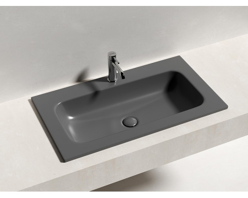 Мебельная раковина Ceramicanova Grace 80 CN7012MDH цвет Антрацит темный матовый