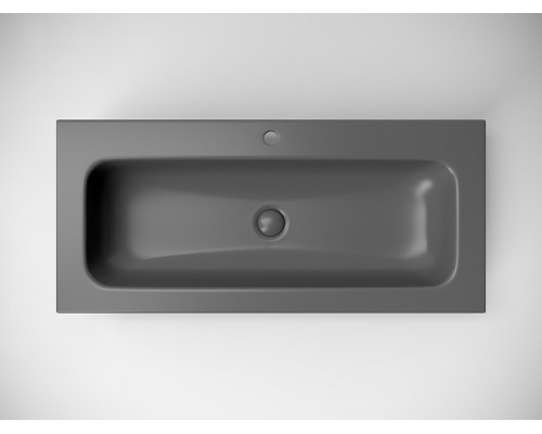 Мебельная раковина Ceramicanova Grace 100 CN7013MDH цвет Антрацит темный матовый