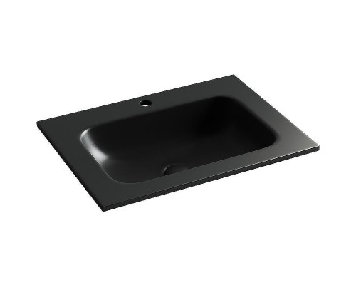 Мебельная раковина Ceramicanova Grace 60 CN7011MB Черная матовая