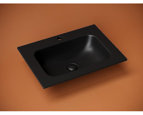 Мебельная раковина Ceramicanova Grace 60 CN7011MB Черная матовая