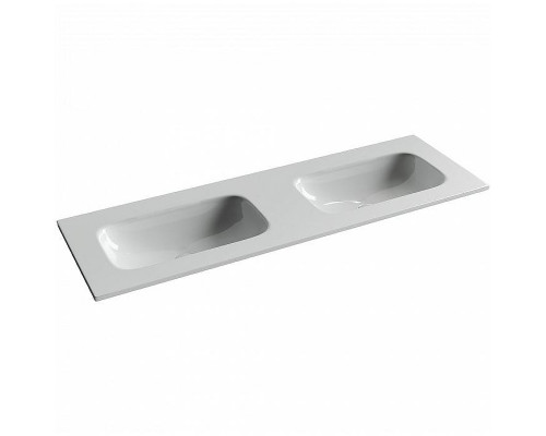 Мебельная раковина Ceramicanova Grace 140 CN7022wx двойная цвет Белый
