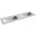 Мебельная раковина Ceramicanova Grace 160 CN7023 двойная Белая Мебельная раковина Ceramicanova Grace 160 CN7023 двойная Белая