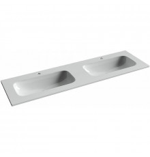 Мебельная раковина Ceramicanova Grace 160 CN7023 двойная Белая