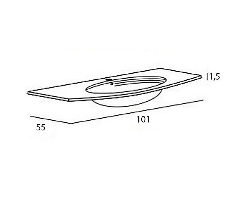 Santeh-Crystal.ru: Раковина Cezares Comfort 101 50149 Bianco Приобрести Раковина Cezares Comfort 101 50149 Bianco в магазине сантехники Santeh-Crystal.ru