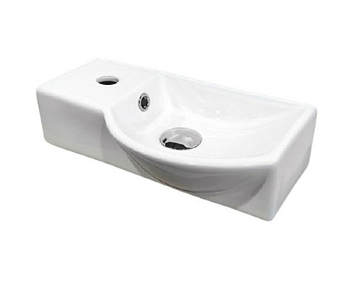Приобрести Раковина Comforty 40 R 7947AR 00004150353 Белая в магазине сантехники Santeh-Crystal.ru