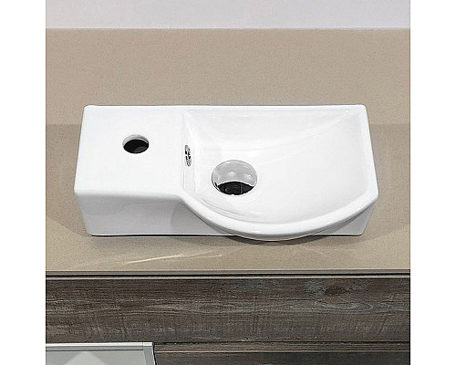 Приобрести Раковина Comforty 40 R 7947AR 00004150353 Белая в магазине сантехники Santeh-Crystal.ru