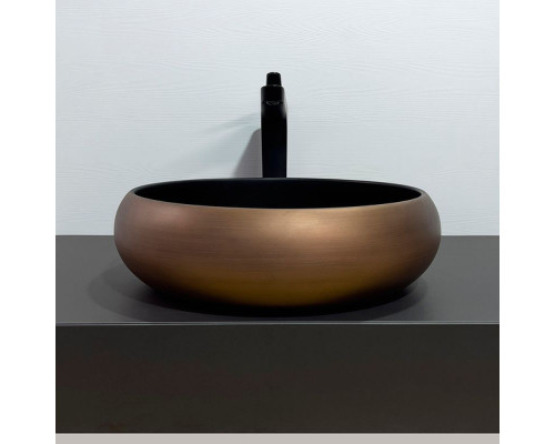 Купить Раковина-чаша Comforty 41.5 78650 00-00012230 Медь Черная в магазине сантехники Santeh-Crystal.ru