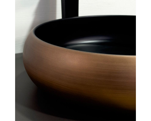 Купить Раковина-чаша Comforty 41.5 78650 00-00012230 Медь Черная в магазине сантехники Santeh-Crystal.ru