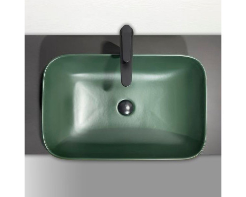 Заказать Раковина-чаша Comforty 61 78575MDG-60 00-00012535 Темно-зеленая матовая в магазине сантехники Santeh-Crystal.ru