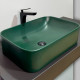 Заказать Раковина-чаша Comforty 61 78575MDG-60 00-00012535 Темно-зеленая матовая в магазине сантехники Santeh-Crystal.ru