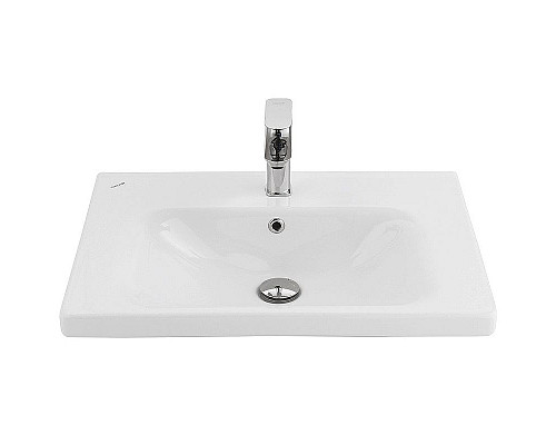 Купить Раковина Creavit Eksen 65 EK065-00CB00E-0000 Белая в магазине сантехники Santeh-Crystal.ru