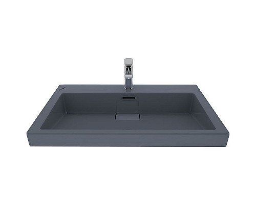 Приобрести Раковина Creavit Epic 81 EP080-00BM00E-0000 Базальт в магазине сантехники Santeh-Crystal.ru