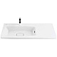 Купить Раковина Creavit Memory 100 L MY100-00CB00E-0000 Белая в магазине сантехники Santeh-Crystal.ru