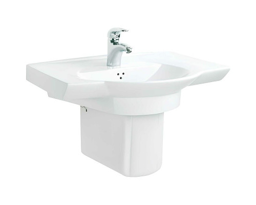 Приобрести Раковина Creavit Wing 65 WN065.00000 Белая в магазине сантехники Santeh-Crystal.ru