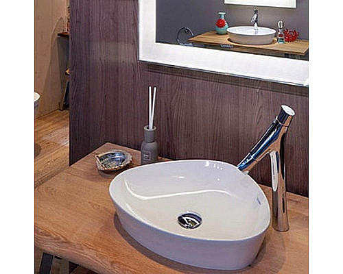 Заказать Раковина-чаша Duravit Cape-Cod 50 2339500000 Белая глянцевая в магазине сантехники Santeh-Crystal.ru