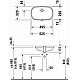 Купить Раковина Duravit D-code 53 0338490000 Белый в магазине сантехники Santeh-Crystal.ru