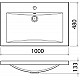 Купить Раковина Florentina Анита 100 10.150.01000.001 Белая в магазине сантехники Santeh-Crystal.ru