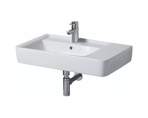 Приобрести Раковина Geberit Renova Nr.1 Plan 75 R 122180000 Белая в магазине сантехники Santeh-Crystal.ru