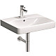 Приобрести Раковина Geberit Smyle Square 60 500.229.01.1 Белая в магазине сантехники Santeh-Crystal.ru