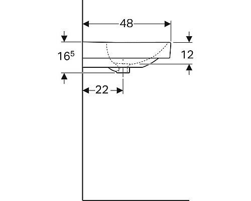 Santeh-Crystal.ru: Раковина Geberit Smyle Square 120 500.253.01.1 Белая Заказать Раковина Geberit Smyle Square 120 500.253.01.1 Белая в магазине сантехники Santeh-Crystal.ru