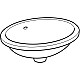 Купить Раковина Geberit VariForm 500.752.01.2 Белая в магазине сантехники Santeh-Crystal.ru