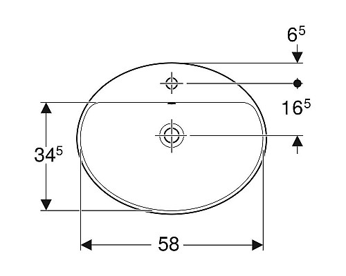 Santeh-Crystal.ru: Раковина Geberit VariForm 60 500.726.01.2 Белая Заказать Раковина Geberit VariForm 60 500.726.01.2 Белая в магазине сантехники Santeh-Crystal.ru