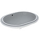 Купить Раковина Geberit VariForm 62 500.756.01.2 Белая в магазине сантехники Santeh-Crystal.ru