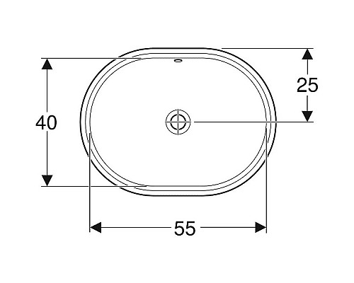Santeh-Crystal.ru: Раковина Geberit VariForm 62 500.756.01.2 Белая Купить Раковина Geberit VariForm 62 500.756.01.2 Белая в магазине сантехники Santeh-Crystal.ru