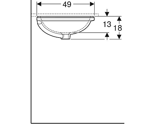 Santeh-Crystal.ru: Раковина Geberit VariForm 62 500.756.01.2 Белая Купить Раковина Geberit VariForm 62 500.756.01.2 Белая в магазине сантехники Santeh-Crystal.ru