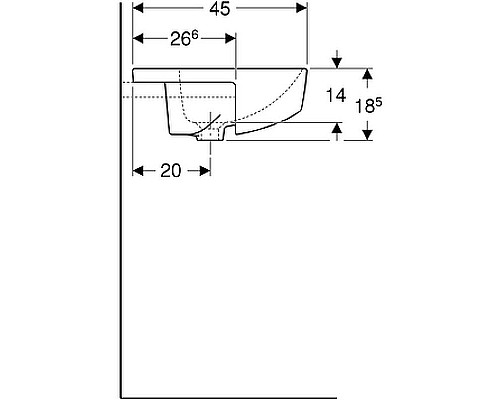 Santeh-Crystal.ru: Раковина Geberit VariForm 55 500.681.01.1 Белая Приобрести Раковина Geberit VariForm 55 500.681.01.1 Белая в магазине сантехники Santeh-Crystal.ru