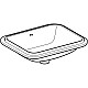 Купить Раковина Geberit VariForm 53 500.760.01.2 Белая в магазине сантехники Santeh-Crystal.ru
