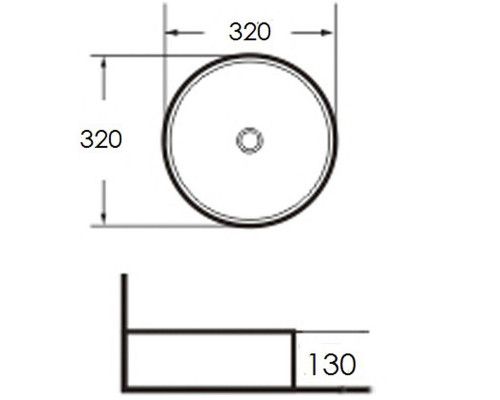 Купить Раковина-чаша Grossman 32 GR-3021 Белая в магазине сантехники Santeh-Crystal.ru