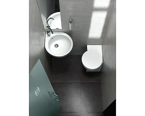 Santeh-Crystal.ru: Раковина Hatria You and Me 46 R Y0H701 угловая Белая Купить Раковина Hatria You and Me 46 R Y0H701 угловая Белая в магазине сантехники Santeh-Crystal.ru