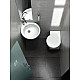 Купить Раковина Hatria You and Me 46 R Y0H701 угловая Белая в магазине сантехники Santeh-Crystal.ru