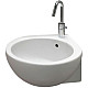 Заказать Раковина Hatria You and Me 46 L Y0H601 угловая Белая в магазине сантехники Santeh-Crystal.ru