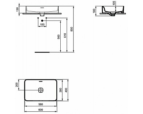 Santeh-Crystal.ru: Раковина-чаша Ideal Standard Strada II Vessel 60 T299901 Euro White Заказать Раковина-чаша Ideal Standard Strada II Vessel 60 T299901 Euro White в магазине сантехники Santeh-Crystal.ru