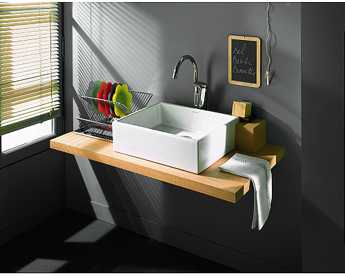 Заказать Раковина-чаша Jacob Delafon Delta 51 EVH001-00 Белая в магазине сантехники Santeh-Crystal.ru