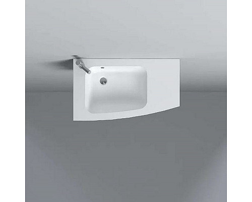 Купить Раковина Jacob Delafon Nona 80 L EB1884RU-DE1 Белая в магазине сантехники Santeh-Crystal.ru