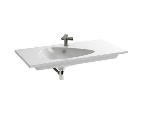 Приобрести Раковина Jacob Delafon Nouvelle Vague 101 EXAQ112-Z-00 Белая глянцевая в магазине сантехники Santeh-Crystal.ru