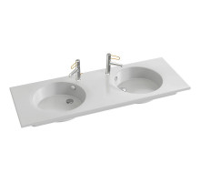 Раковина Jacob Delafon Odeon Rive Gauche 141 EXAS112-Z-00 Белая