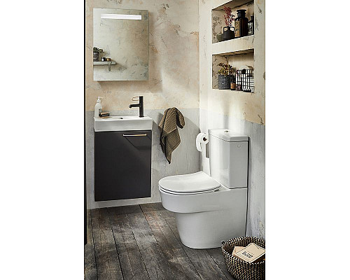 Купить Раковина Jacob Delafon Odeon Rive Gauche 50 R EGO112-56-00 Белая в магазине сантехники Santeh-Crystal.ru