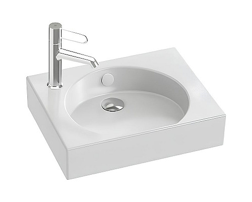 Заказать Раковина Jacob Delafon Odeon Rive Gauche 45 EGN112-00 Белая в магазине сантехники Santeh-Crystal.ru