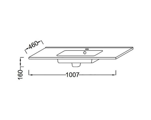 Купить Раковина Jacob Delafon Ola 100 EXUA112-00 Белая в магазине сантехники Santeh-Crystal.ru