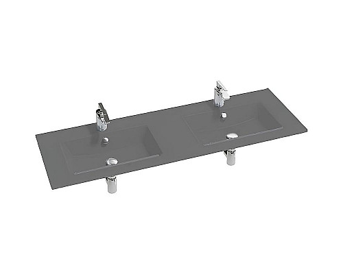 Santeh-Crystal.ru: Раковина Jacob Delafon Sherwood 140 EB2100-DD2 двойная Серая Приобрести Раковина Jacob Delafon Sherwood 140 EB2100-DD2 двойная Серая в магазине сантехники Santeh-Crystal.ru