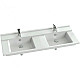 Купить Раковина Jacob Delafon Struktura 120 EXF112-00 Белая в магазине сантехники Santeh-Crystal.ru