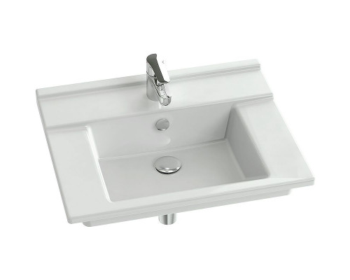 Приобрести Раковина Jacob Delafon Struktura 60 EXI112-00 Белая в магазине сантехники Santeh-Crystal.ru